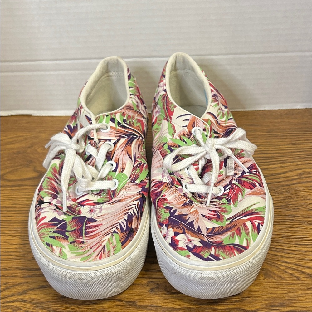 Vans Women's Tropical Print Canvas Sneakers